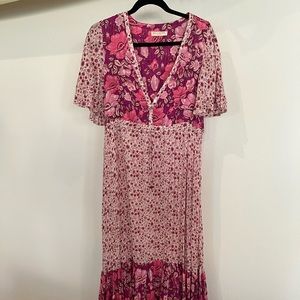 Spell & the Gypsy Collective pink floral dress